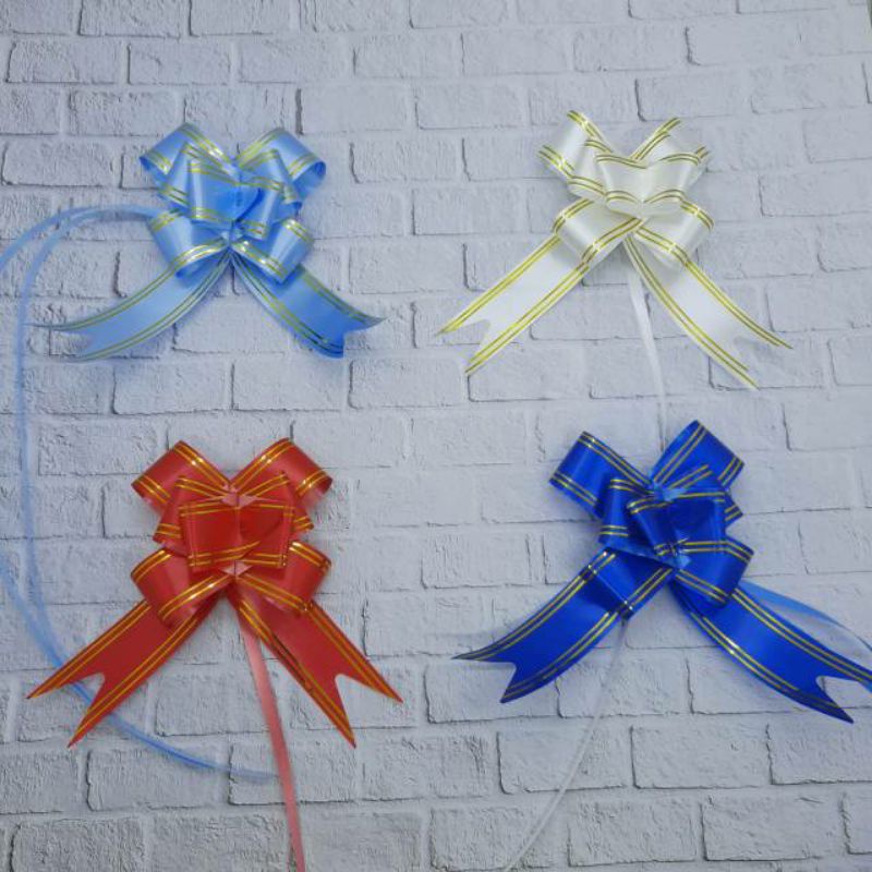 

PITA TARIK LIST EMAS/ PITA SERUT PARCEL KADO BINGKISAN