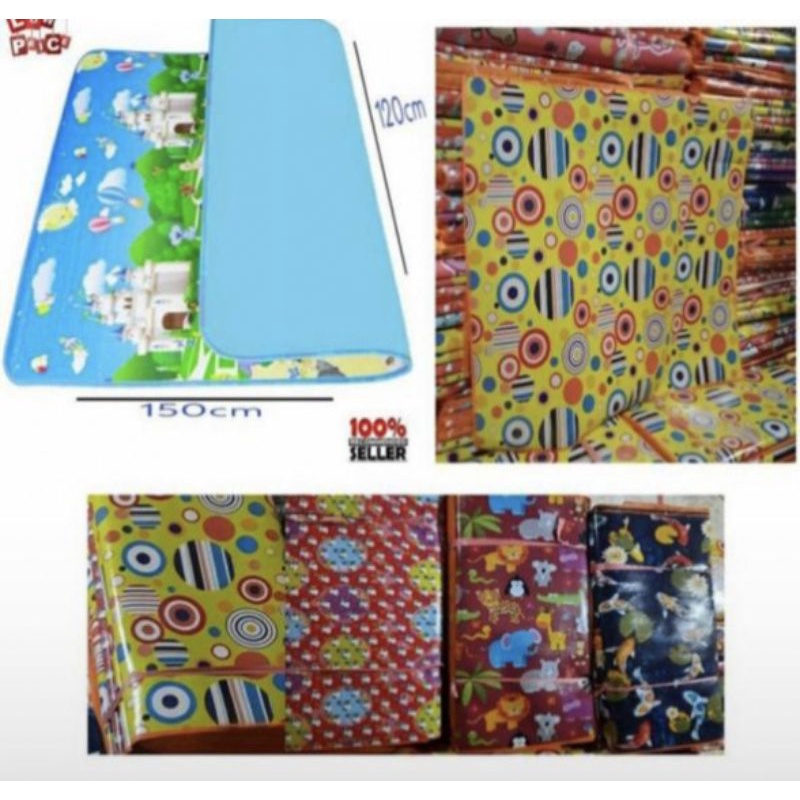 Tikar gambar plastik Spon eva Karakter 120x150 tikar gambar tikar murah tikar plastik