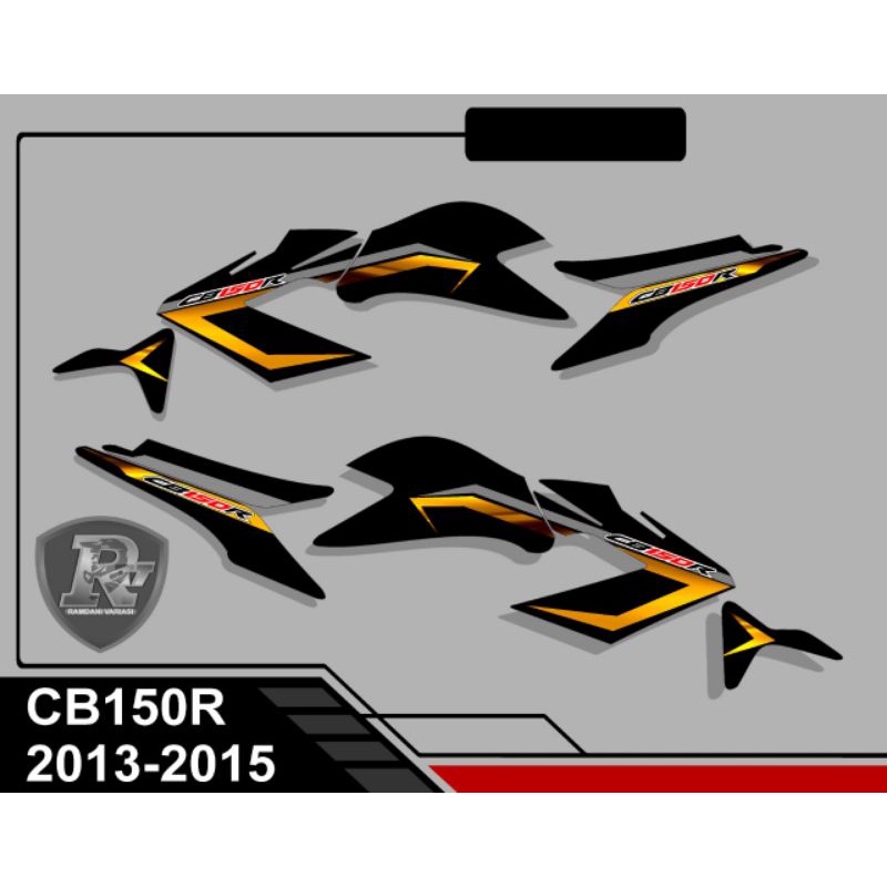Stripping Variasi Honda CB150R old/sticker CB150R lama 2013-2015