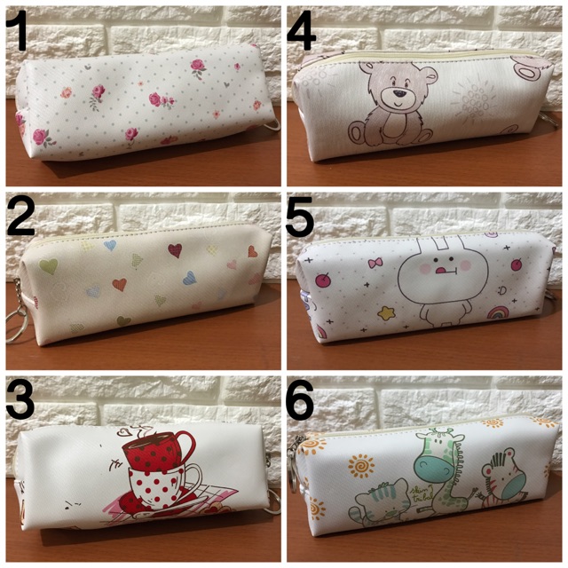 

Pencil Case / kotak pensil Shabby Chic (import)