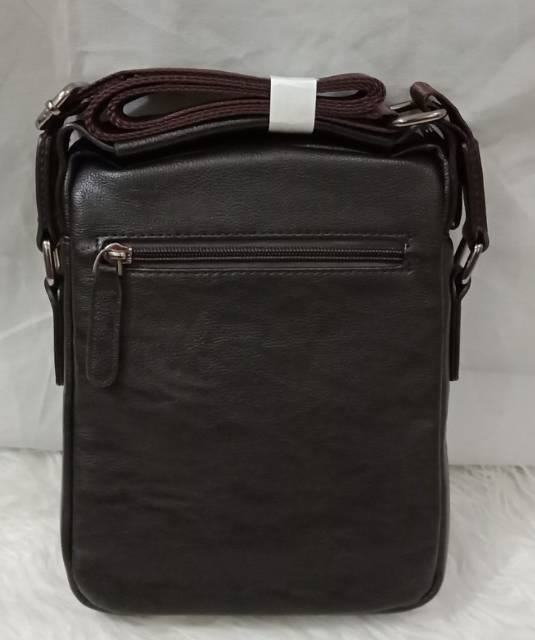 Tas selempang premium kulit pria fashion