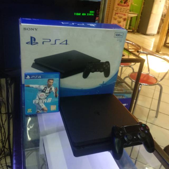 Playstation 4 slim 500gb original bonus games digital