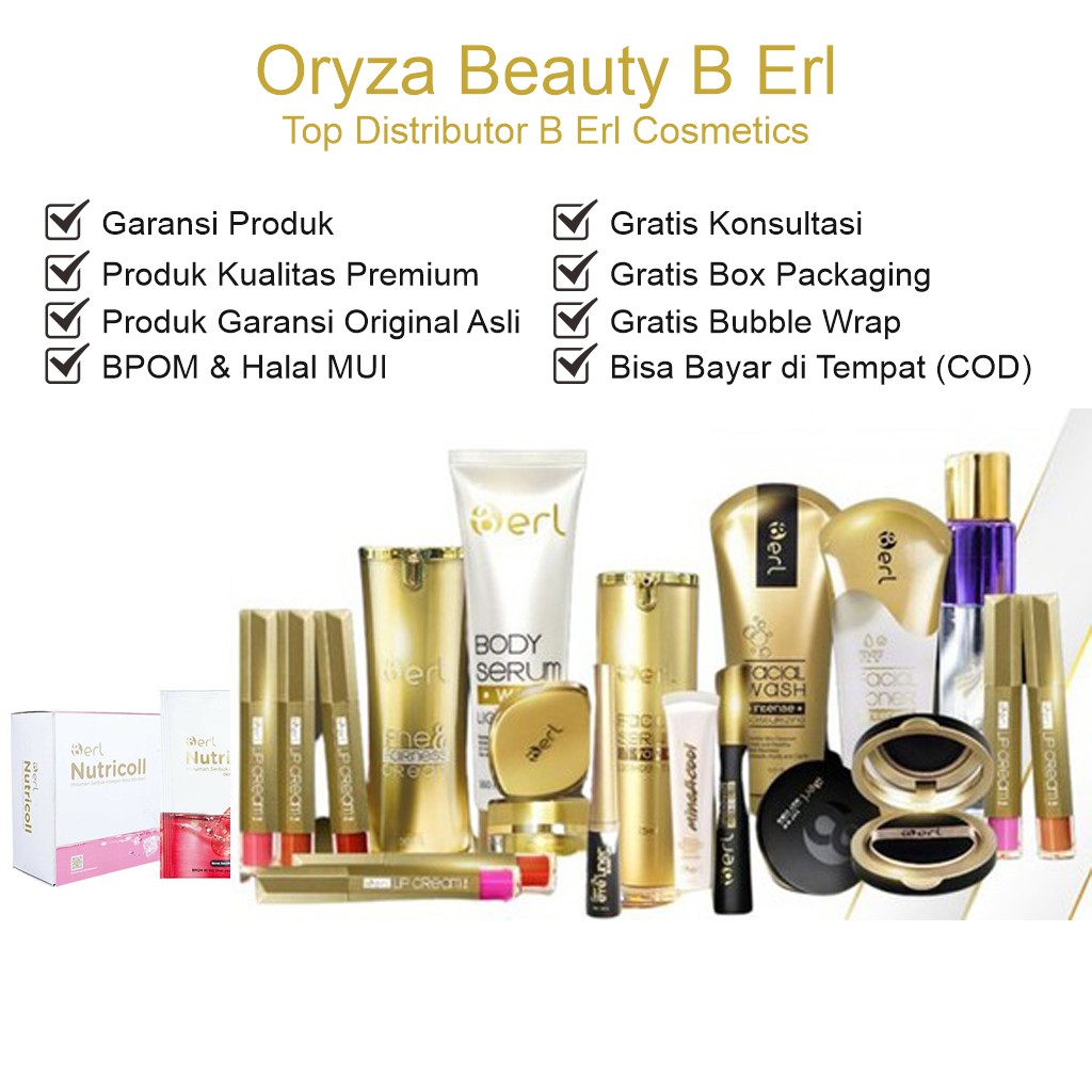 B Erl Be Berl Lightening Day Night Cream Facial Body Serum Toner Wash Fine Fairness Make Up Remover