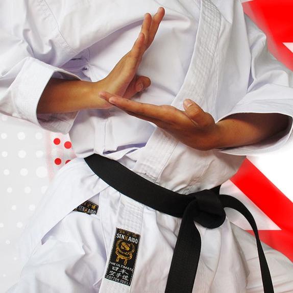 seragam baju karate pemula Senkaido tegi uniform judo aikido