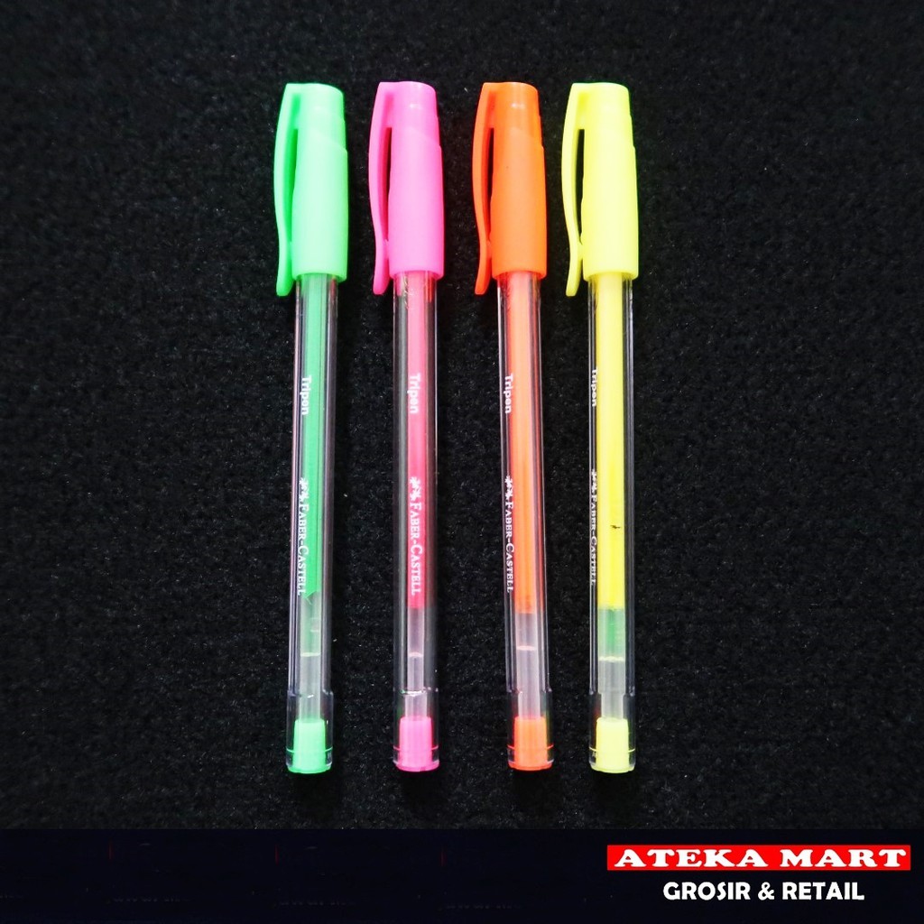

FABER CASTELL TRIPEN NEON/PEN FLOURECENT/PENA
