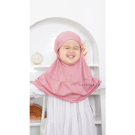 Nayyara hijab/ bergo anak/jilbab anak/bergo rempel