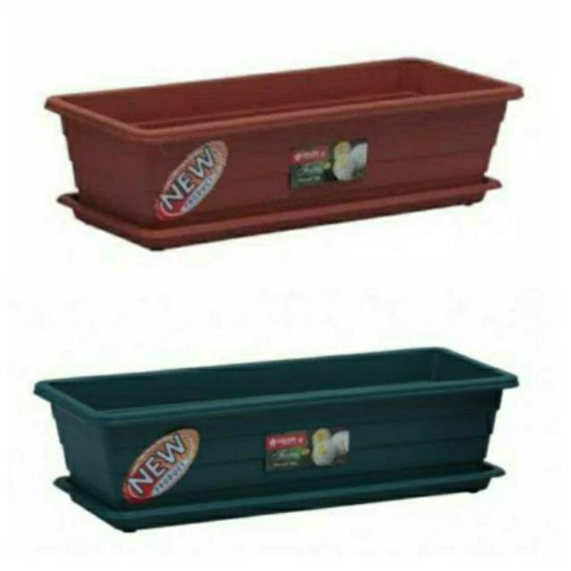 Pot Bunga Lion Star Trivetto + Tray (M)