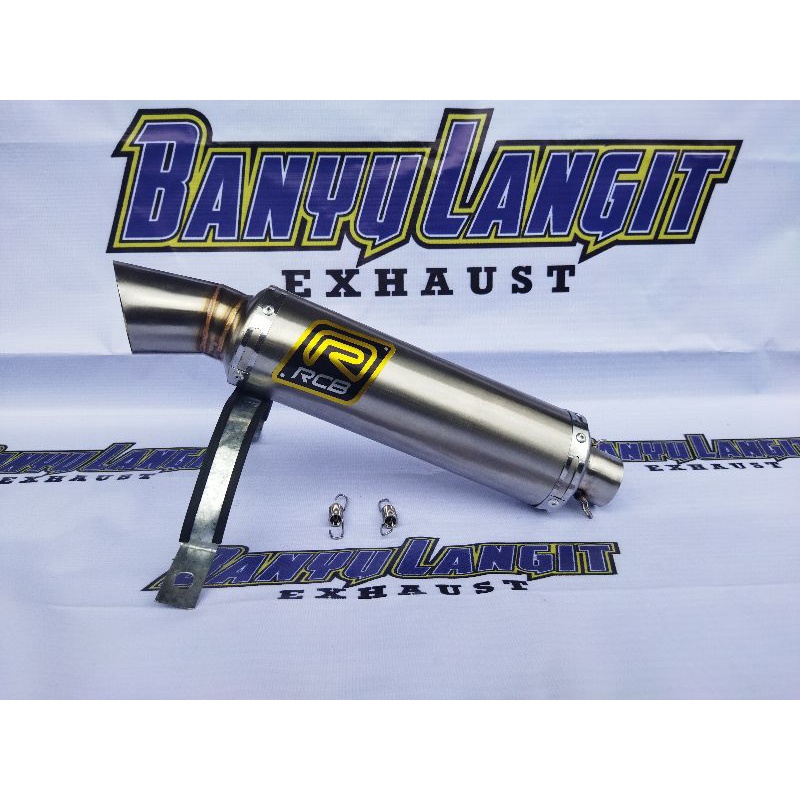 (INLET 38/50) SILENCER KNALPOT CORONG RCB ALL MATIC BEAT MIO VARIO AEROX SCOOPY NMAX PCX LEXI ADV XM