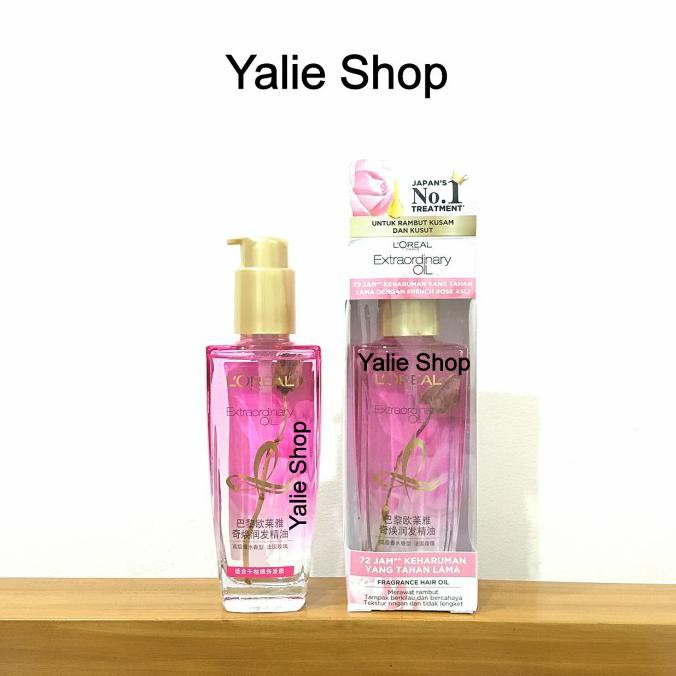 Nikmati Loreal 100Ml Extraordinary Hair Oil Jasmine Rose Pink Lavender Elseve - Jasmine Hijau Diskon