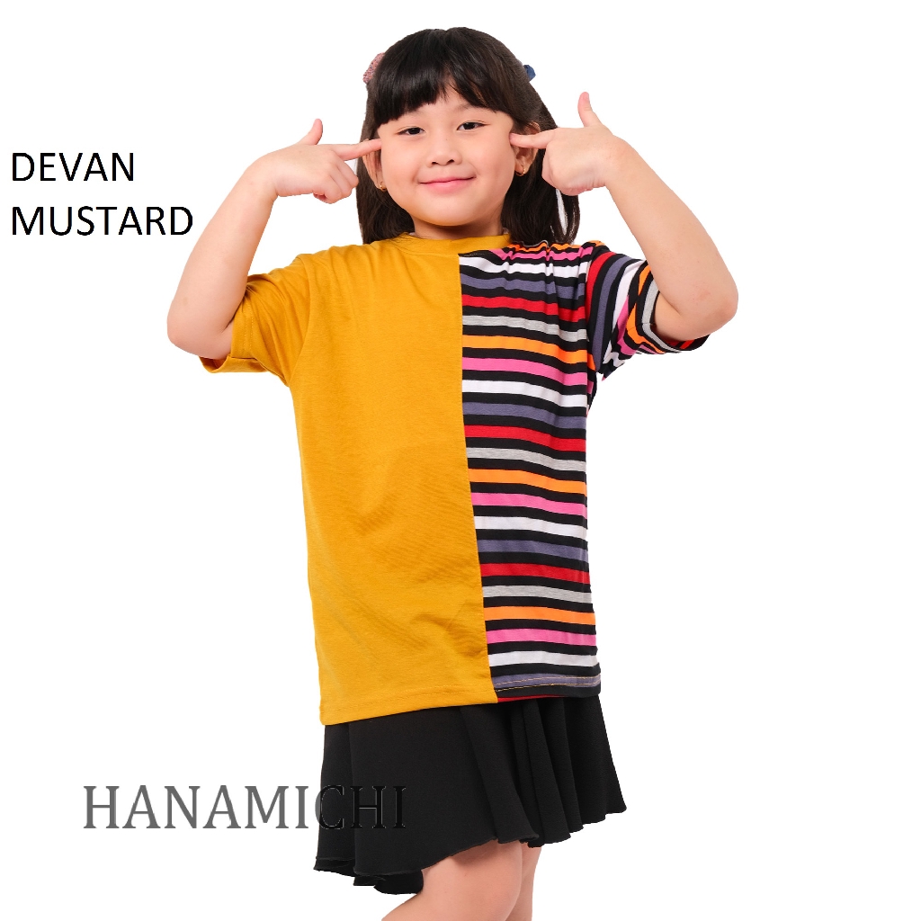 Hanamichi DEVAN Kaos Anak Lengan Pendek