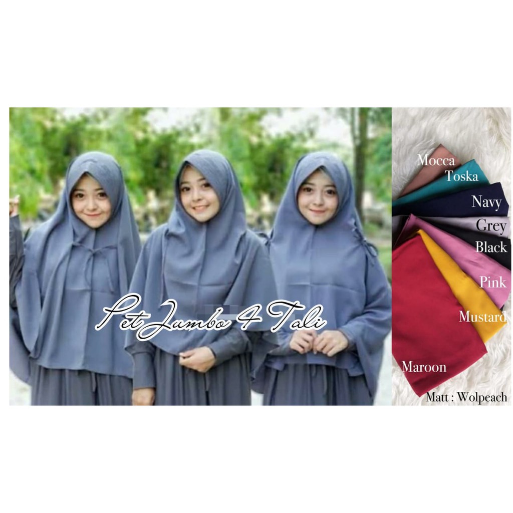 Khimar Pet Jumbo 4 tali