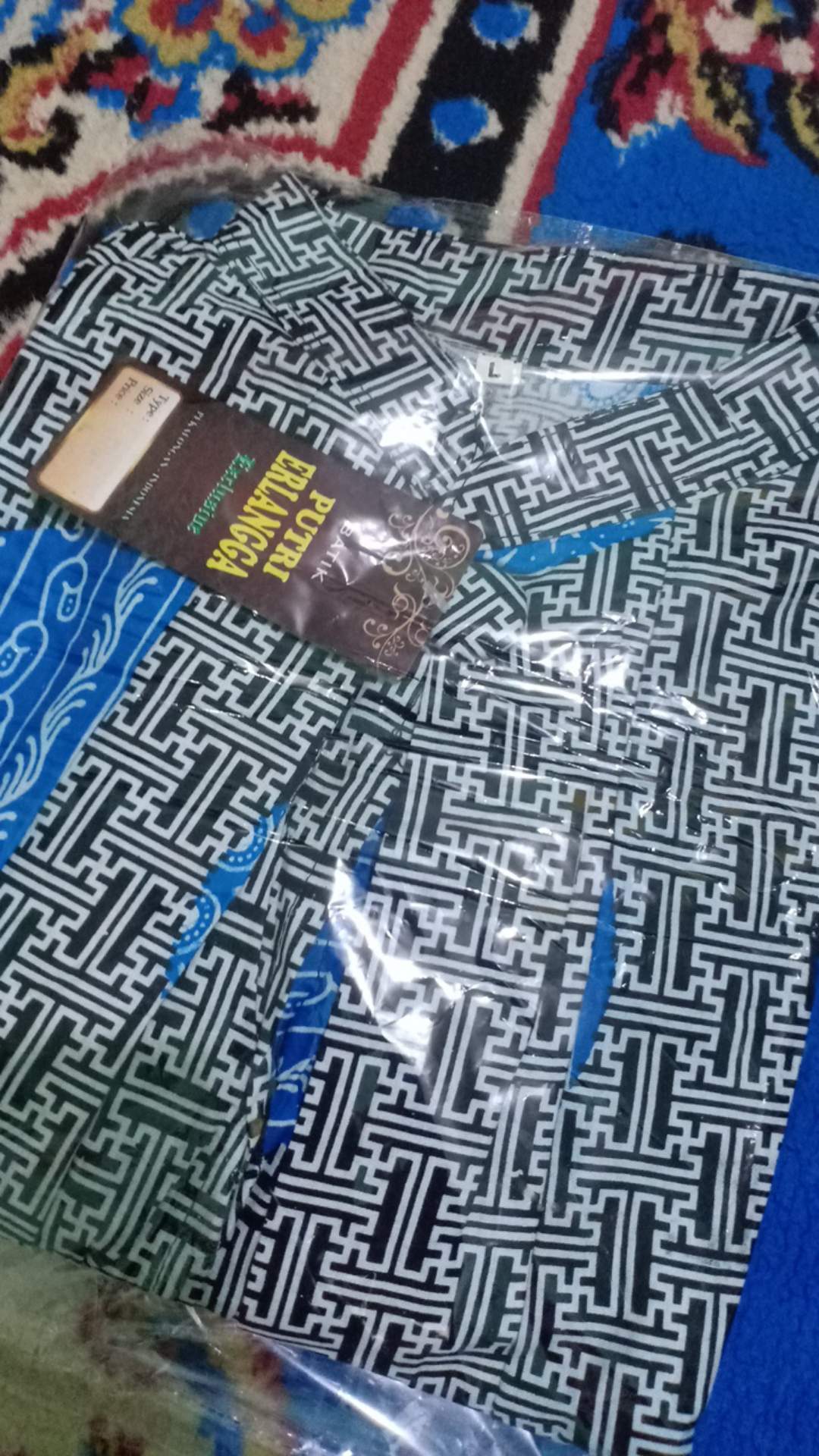 Sale Yulifa Blouse Lengan Panjang Batik Wanita