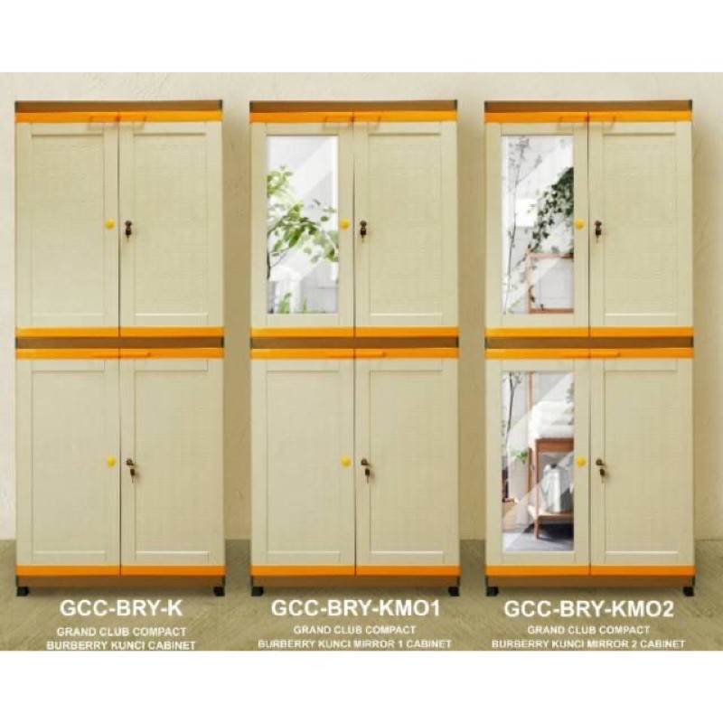 lemari plastik club/lemari plastik grand compact cabinet club