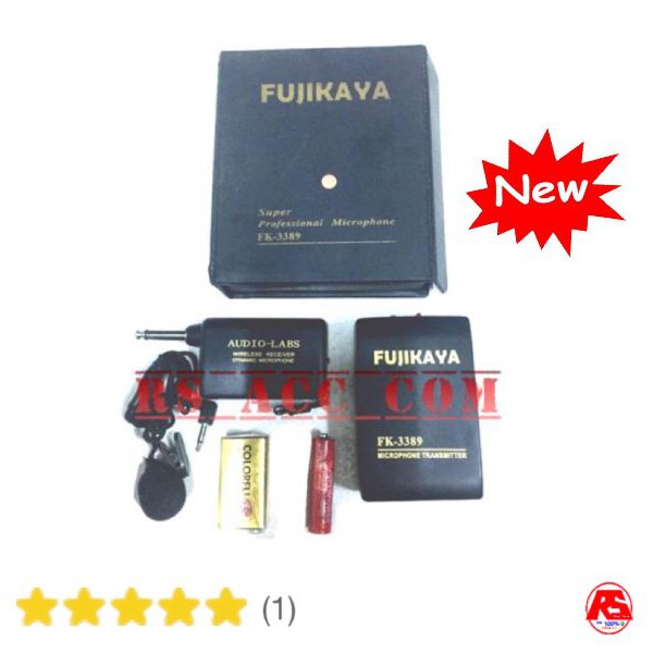 Murah  Mic Wireless Fujikaya Clip On Original