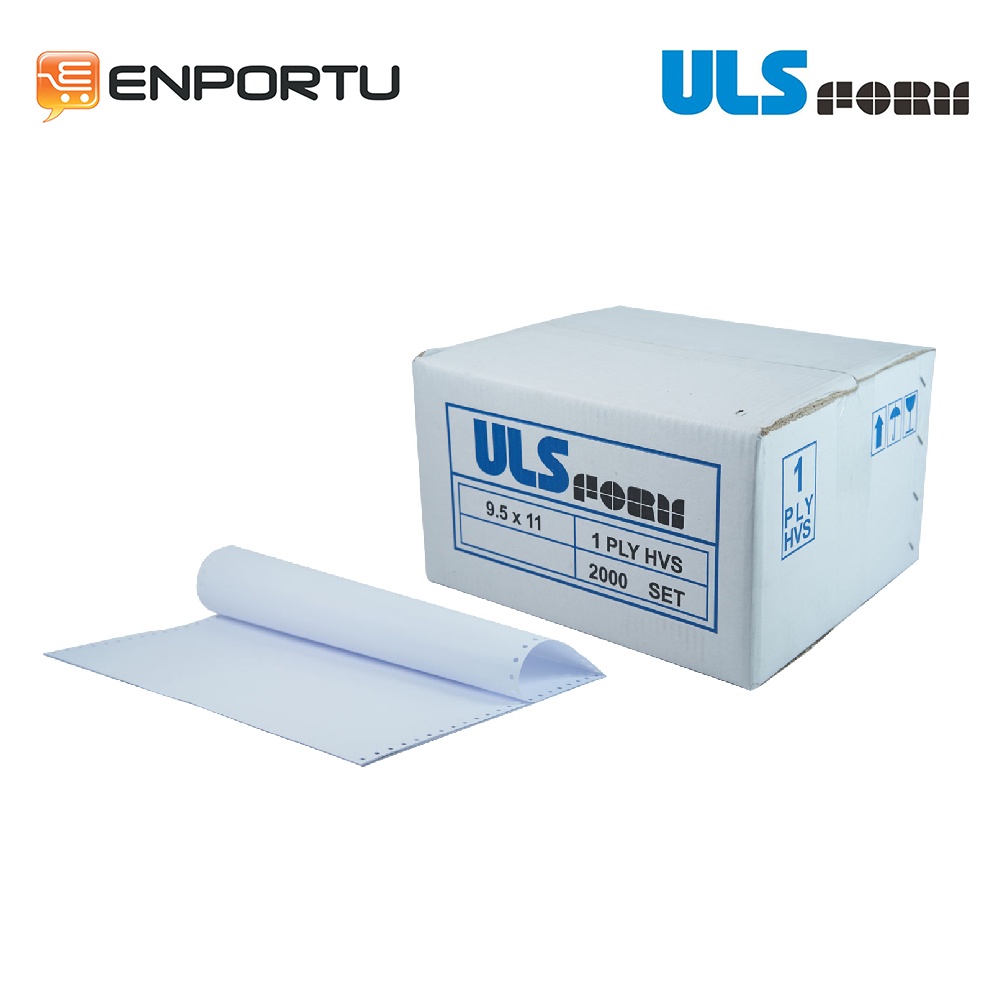 

ULS Continuous Form 9.5 x 11 HVS 1ply
