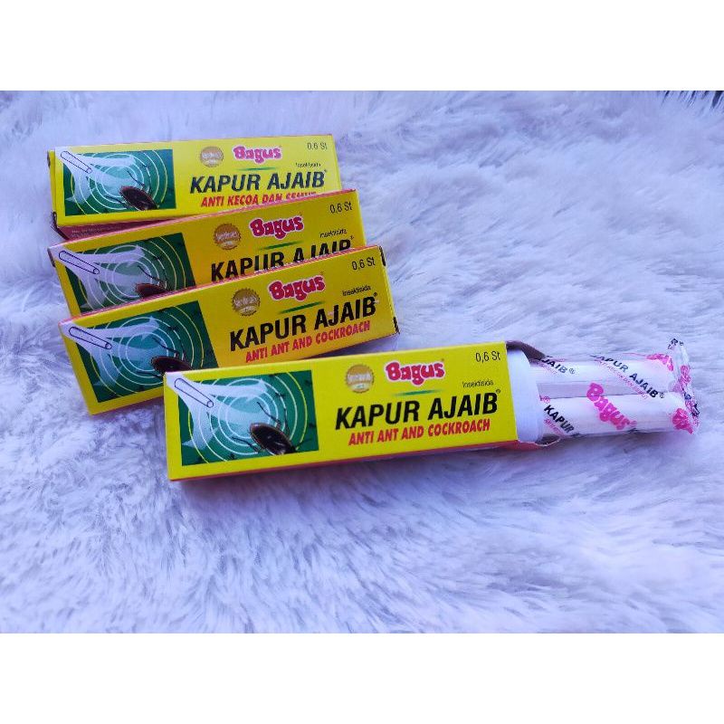 KAPUR BAGUS AJAIB ANTI SEMUT DAN KECOA PRODUK ASLI isi 2pcs