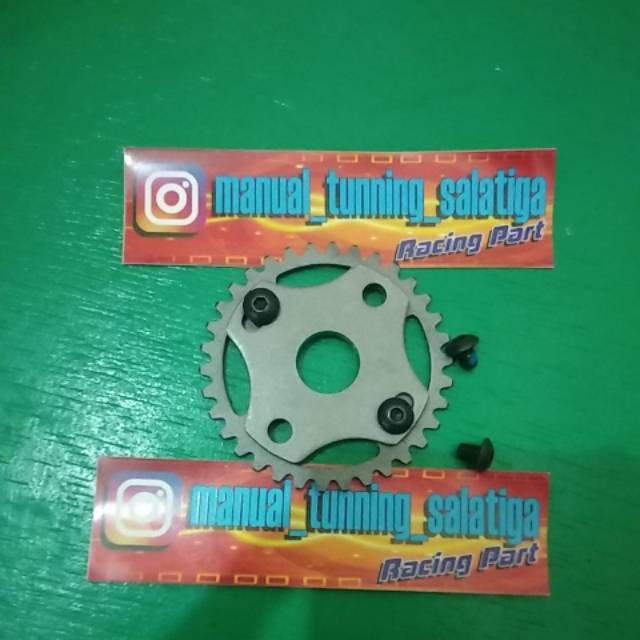 Gigi sentrik adjustable Tiger Revo, Tiger lama , Megapro 34T