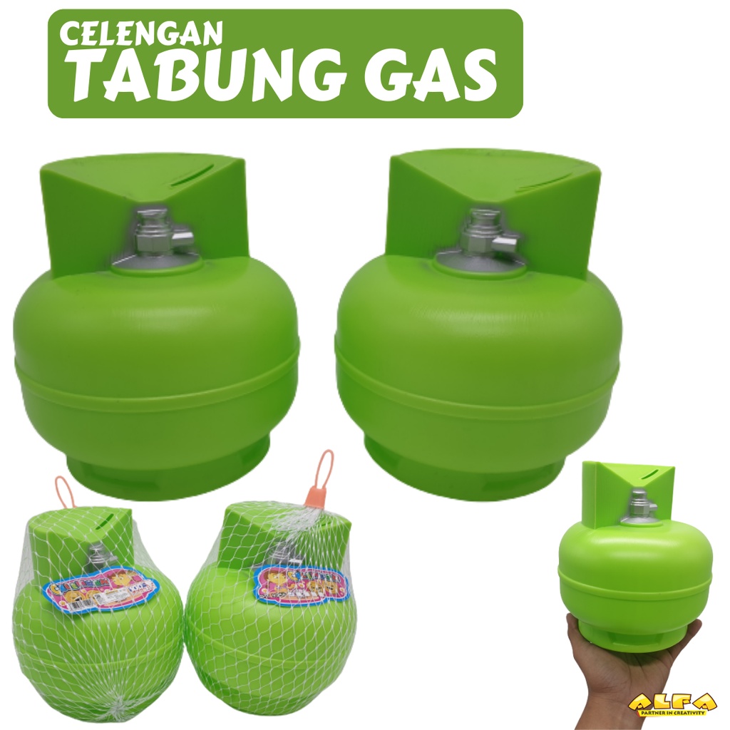 Toko Mainan ALFA Celengan Tabung Gas OTI9956T