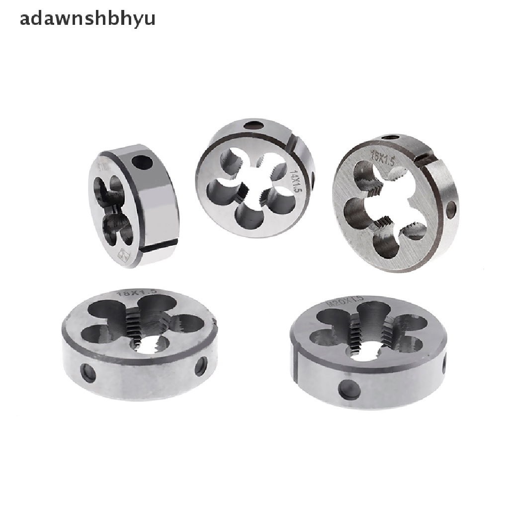 Adawnshbhyu M12 M14 M16 M18 M20 metric HSS thread die hand tap pitch 1.5mm Kualitas Tinggi