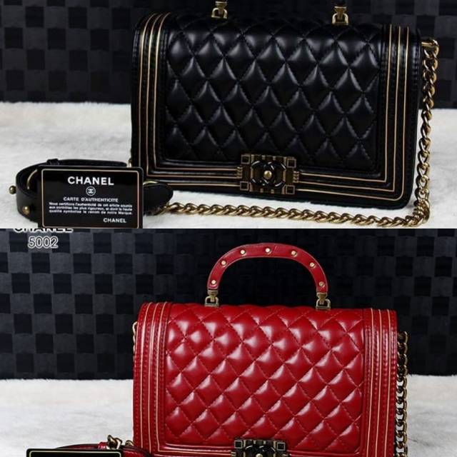 Tas Chanel boy 5002 Gav