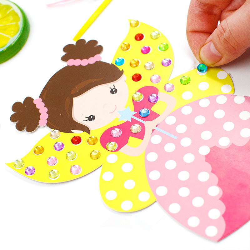 Mainan Stiker Peri Handmade DIY Untuk Anak Perempuan