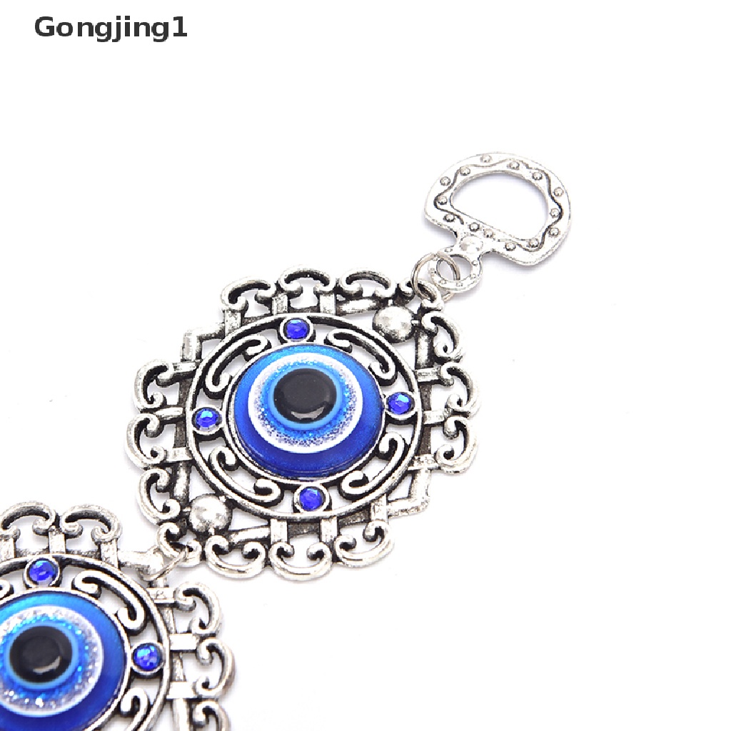 Gongjing1 Lonceng Angin Gantung Model Mata Jahat Turki Untuk Dekorasi Rumah