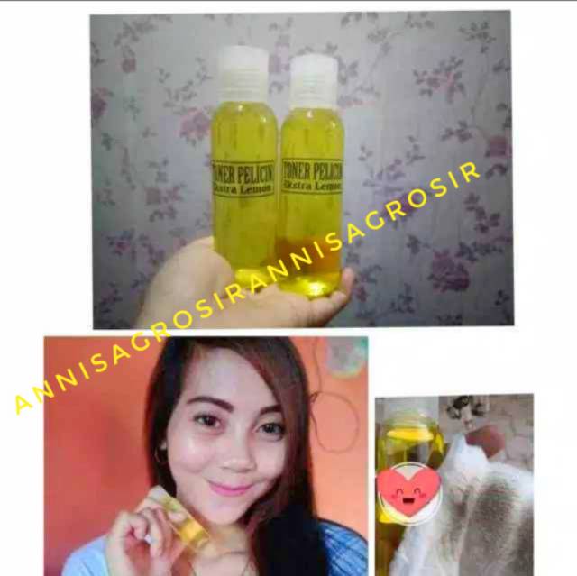 Image of TONER PELICIN WAJAH 60ML / EXTRAK LEMON ORIGINAL #2