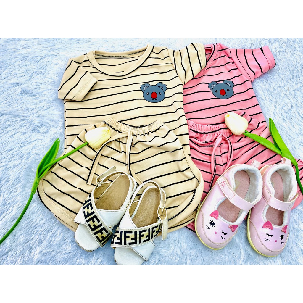 SET BAJU PLAYSET CUPA CUP ANAK STRIPE KOALA / SETELAN ANAK SALUR STRIPE / SETELAN UNISEX