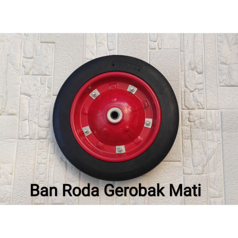 Jual Roda Gerobak Sorong Harga 1 Pcs Ban Mati Shopee Indonesia 7864