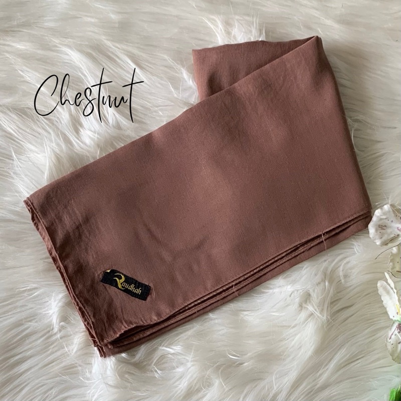 SEGIEMPAT PARIS PREMIUM BY RAUDHAH-Chestnut