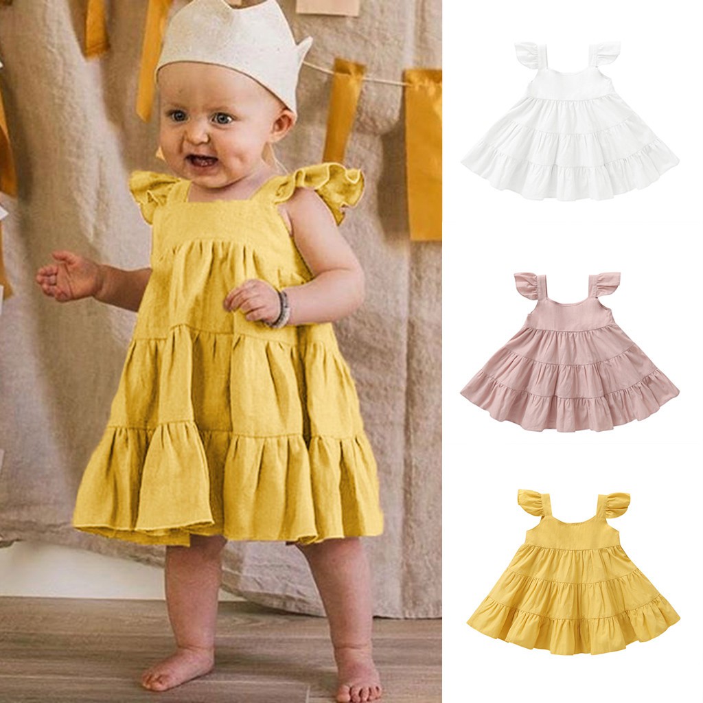 baby girl ruffle dress