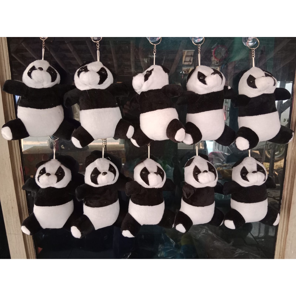 Boneka tempelan kaca isi 10pcs