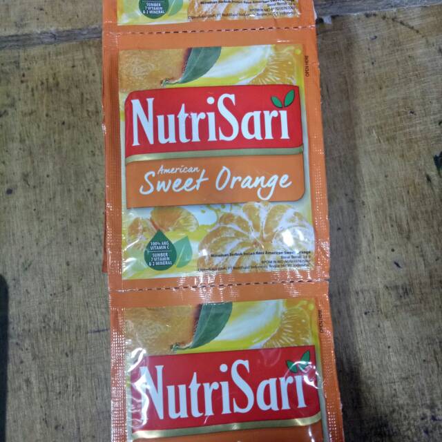 

Nutrisari American sweet orange