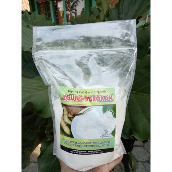 

Tepung Pati Garut Organik