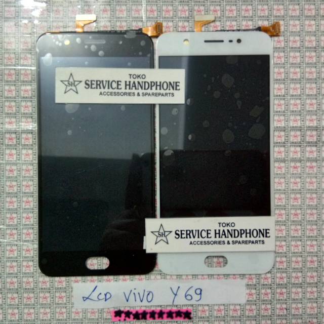 LCD+TOUCHSCREEN VIVO Y69 1714 FULLSET BLACK AND WHITE