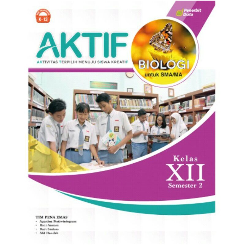 

Aktif Biologi SMA kelas XII Semester 2
