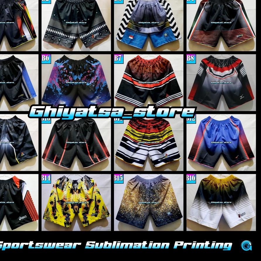Diskonϟflash Celana Voli Full Printing / Volly / Vollyball 5.5 sale/SHOPEE MALL/【SHOPEE MALL】/Origin