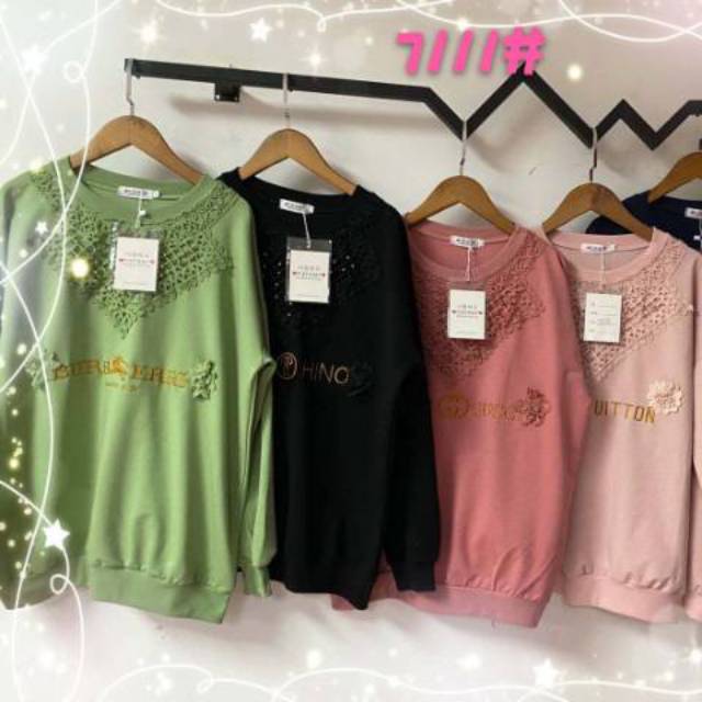  Kaos  Wanita Lengan Panjang 3XL Tiffany Import  Jumbo 