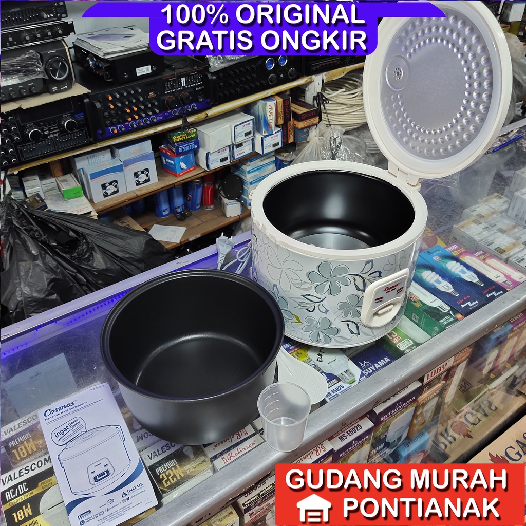 Rice cooker Cosmos CRJ 3305 1,8 Liter / Magic com Cosmos CRJ 3305 1,8 Liter /penanak nasi