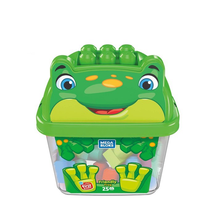 FISHER PRICE Mega Bloks Animal Bucket - Friendly Frog