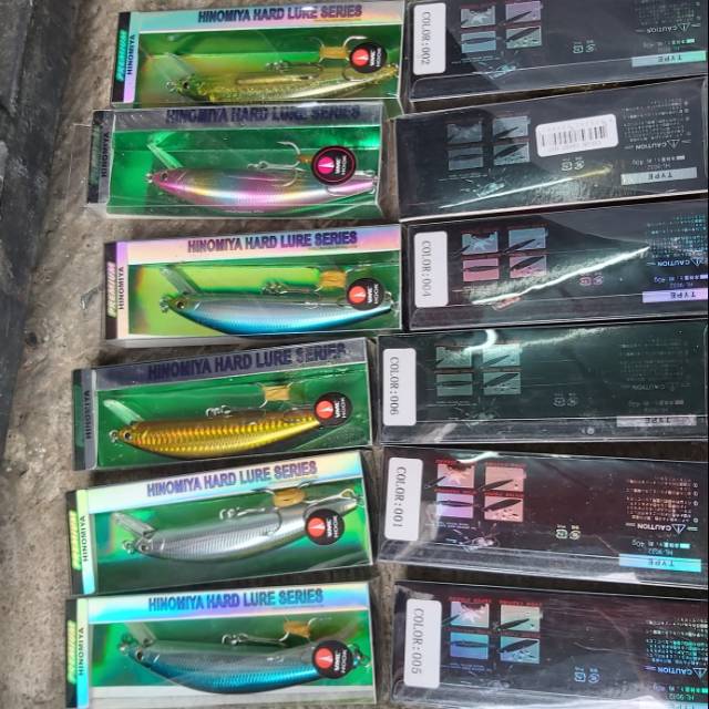 umpan lure hinomiya premium hl 9032 hard lure series