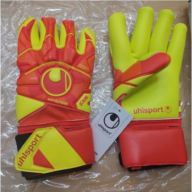 sarung tangan kiper uhlsport absolute grip original