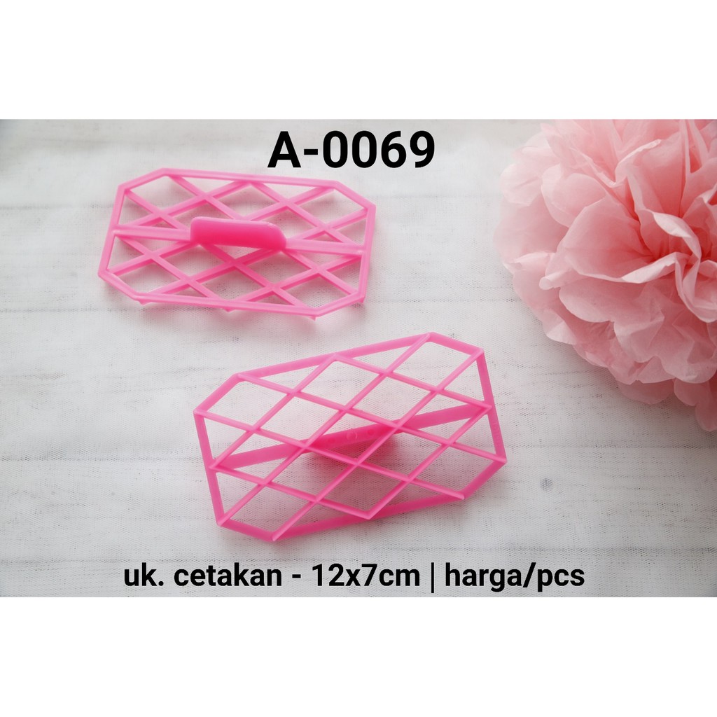 A-0069 Embosser fondant stamp motif fondant cake cupcake cookie mold