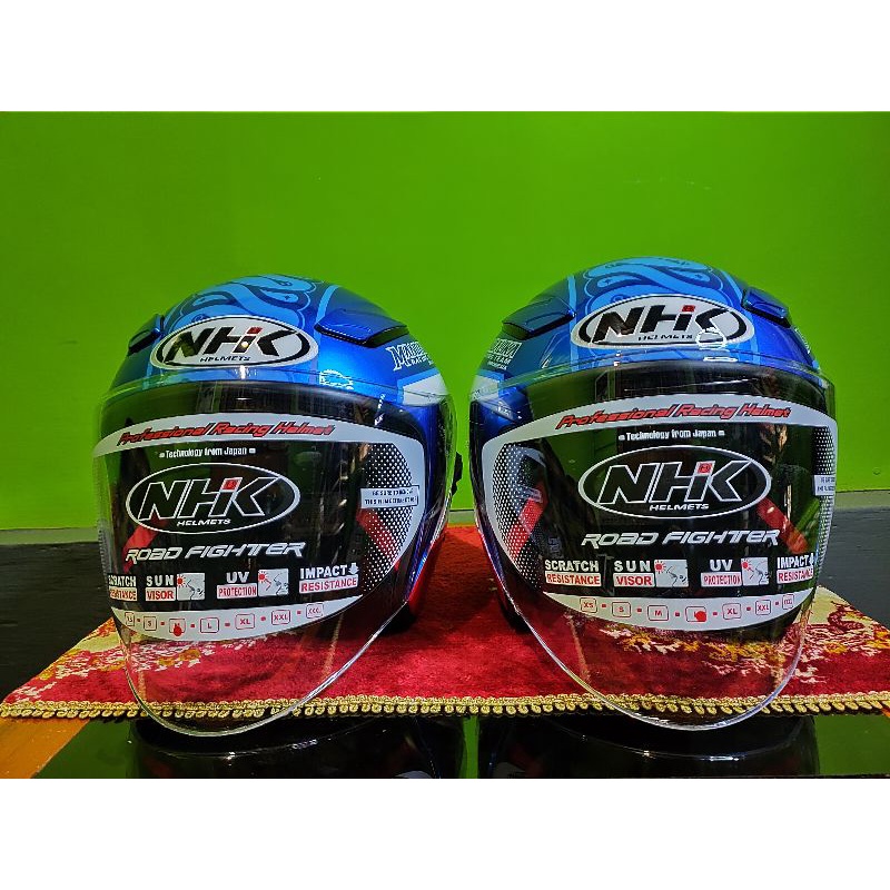 NHK R1 MANDALIKA VISOR PANJANG LANCIP