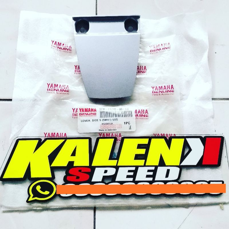 sambungan body nouvo lele silver original pad atau cover tail body nouvo lele silver original yamaha