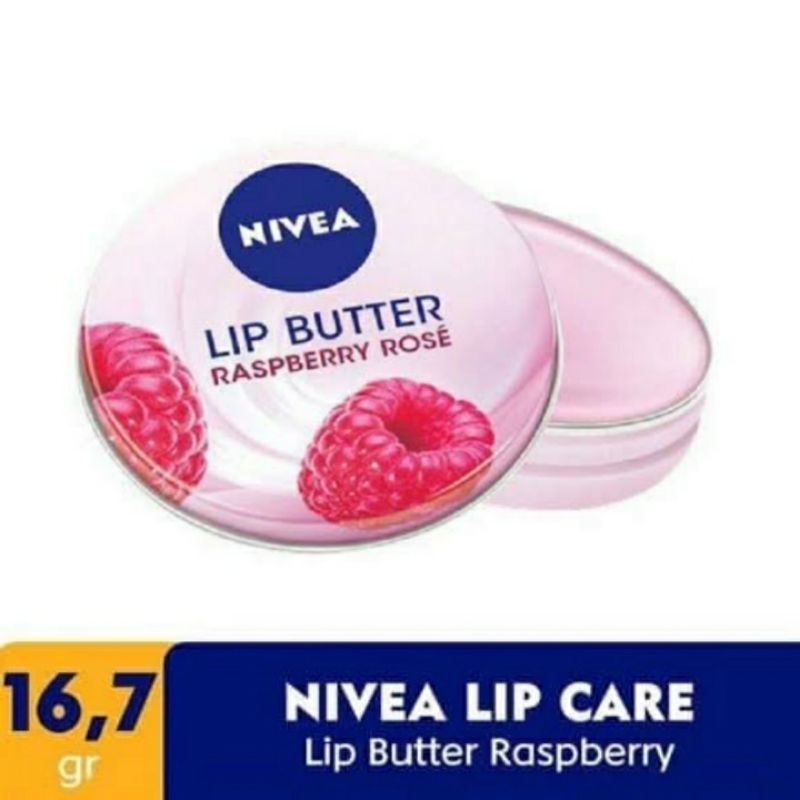 NIVEA LIP BUTTER RASBERRY NIVEA LIP BALM NIVEA LIP BUTTER