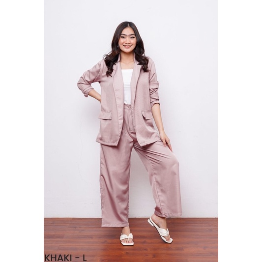 M-XXL Pepito Formal Blazer Atasan Wanita Top