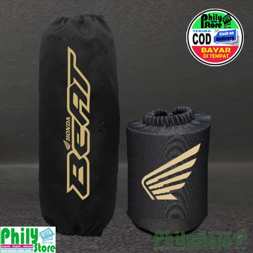 COVER TABUNG &amp; SARUNG SHOCK ( SET ) PELINDUNG SHOCK BELAKANG , Logo O, RCB, YSS, KTC racing,WP. tutup Shockbreaker Tutup Shock Belakang