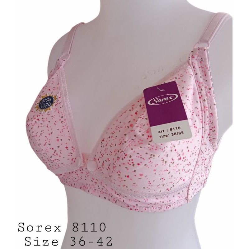 Bra Menyusui Sorex Tanpa Kawat/NURSING Bra Tanpa Busa