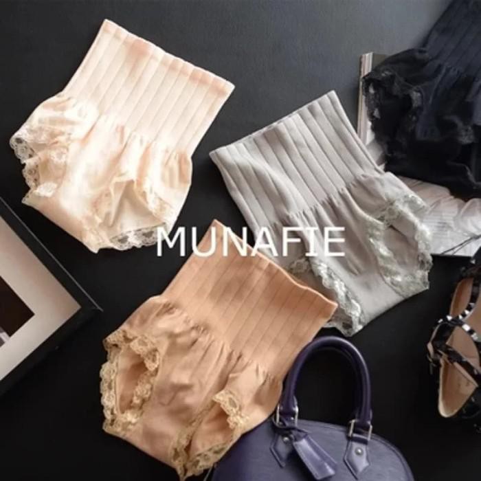 Munafie Slimming Pant Celana Dalam Wanita Korset Pelangsing 80Gr Ori